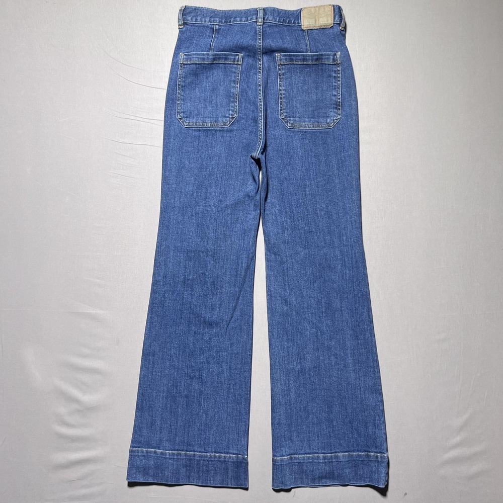 Jeanerica St. Monica Jeans Flare Wide Leg Vintage 95 High Rise SW006 Size 29 - Picture 2 of 16